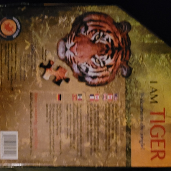Tiger Puzzle, never used. Got it as gift. Plastic packaging removed, see photos - Picture 4 of 4